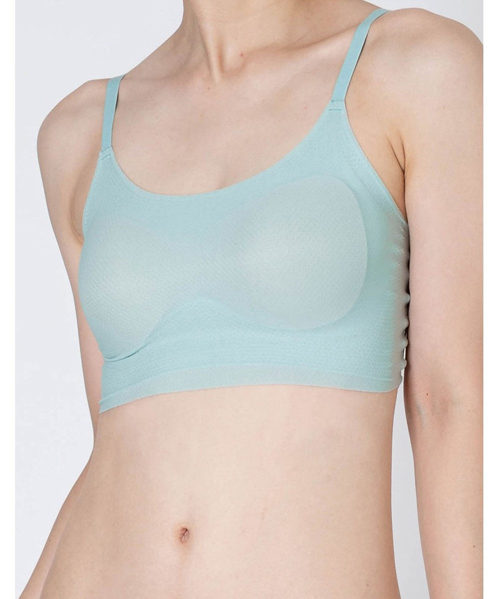 WACOAL 【GOCOCi ゴコチ】 ノンワイヤーブラ ハーフトップ ベタつきにくく乾きやすい 通気性がよい 立体的なバストシルエット ブラトップ レディース CGG271 /ワコール 