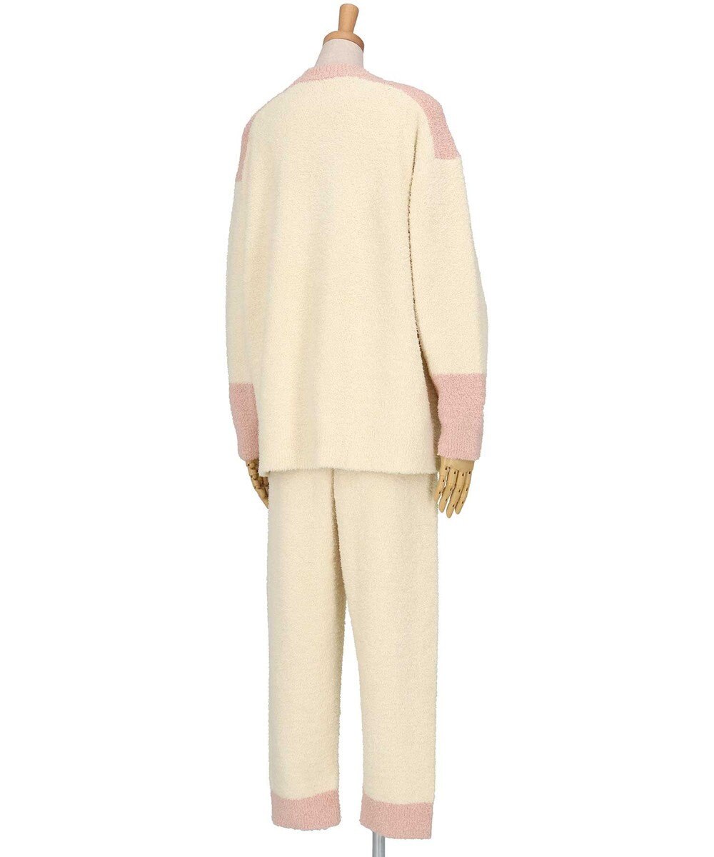 une nana cool カラーブロッキング　プルオーバー＆ロングパンツセット 