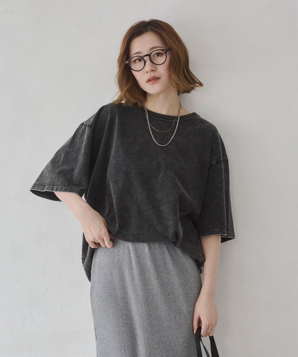 WEGO 【ユニセックス着用ITEM/SMLサイズ展開】コットンクルーネックT（SS） 