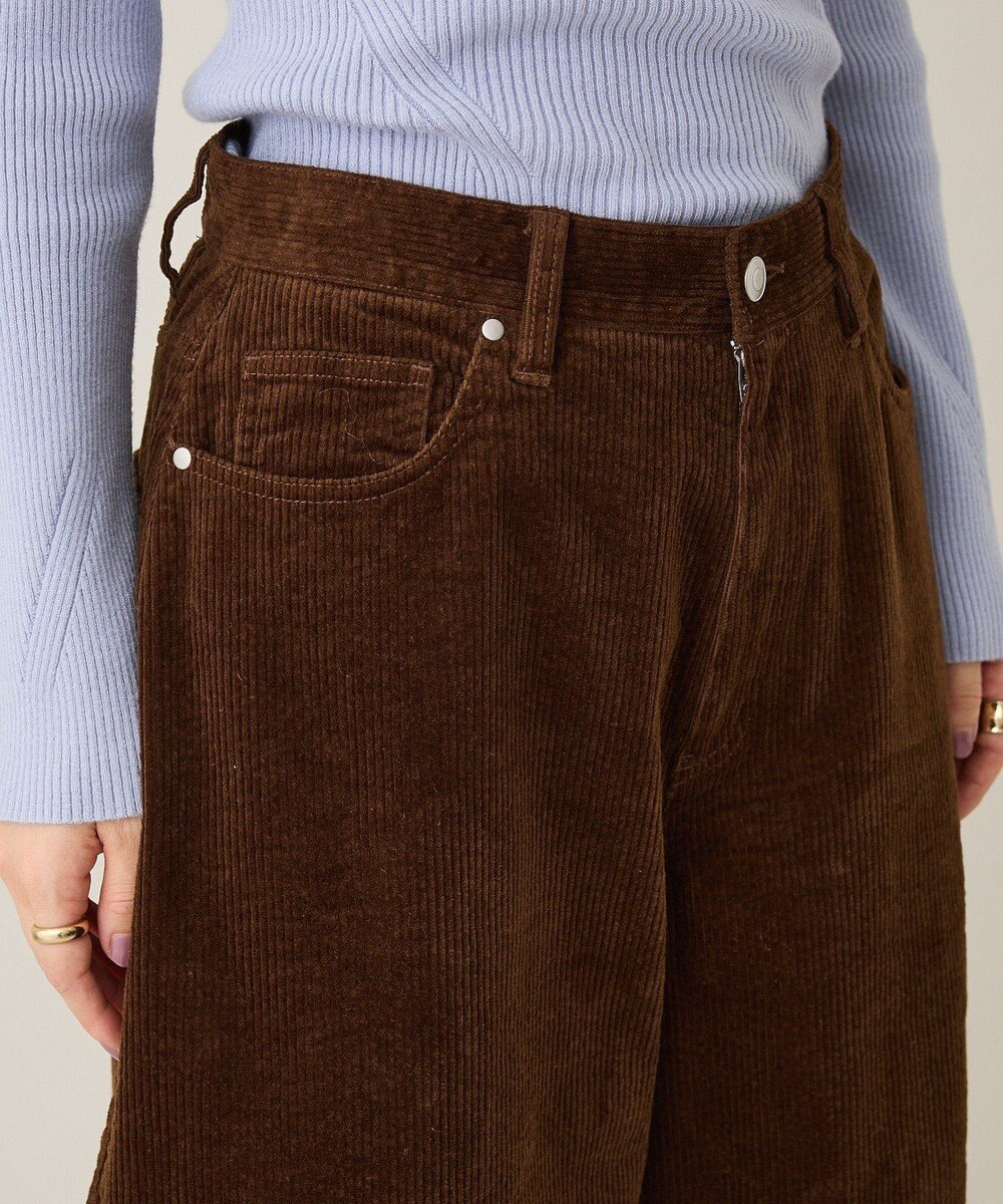 CRAFT STANDARD BOUTIQUE コーデュロイコクーンパンツ 