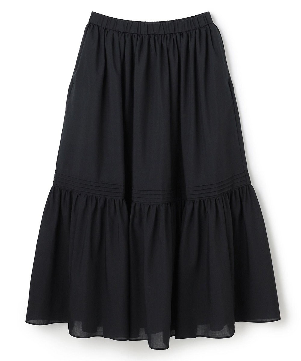 UNFILO エアリー ギャザースカート 