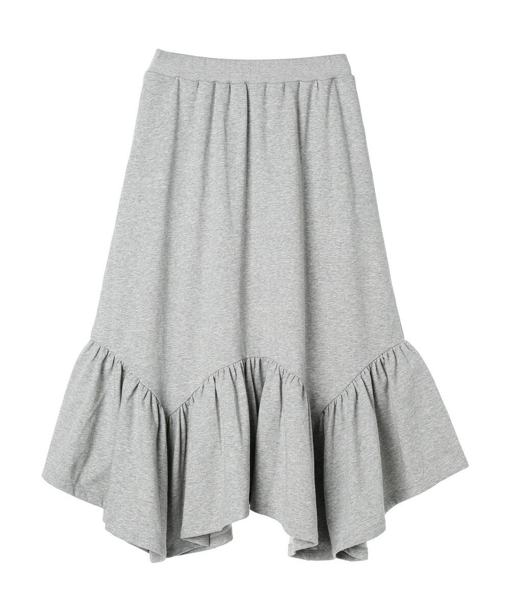 earth music&ecology ウラケ裾フリルスカート 