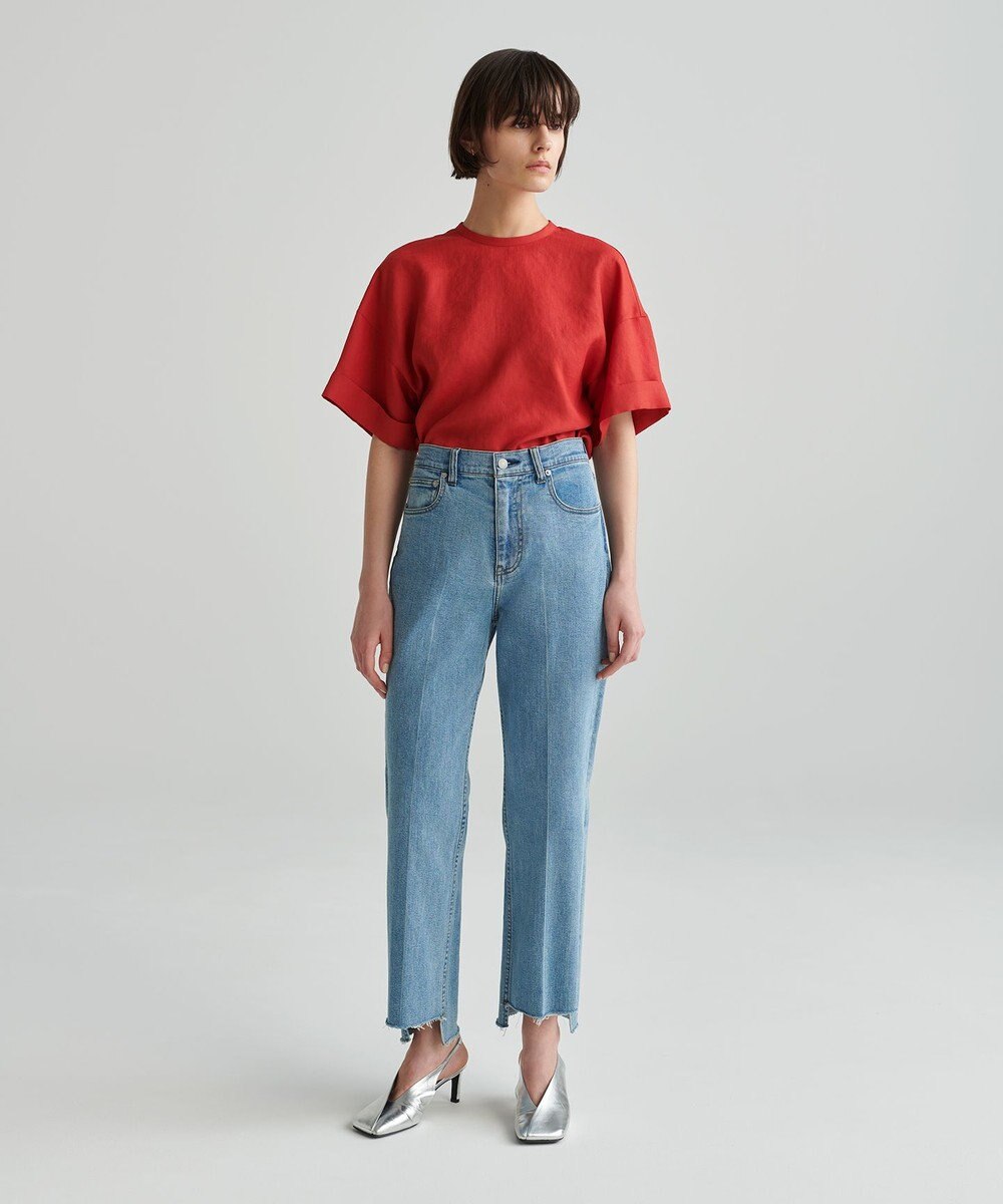 NAVE 【ReNAVE　洗える】スラブツイルブラウス 