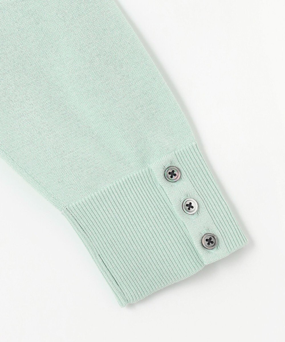 J.PRESS LADIES L 【洗える】Cotton Acetate ストライプ ニット プルオーバー 