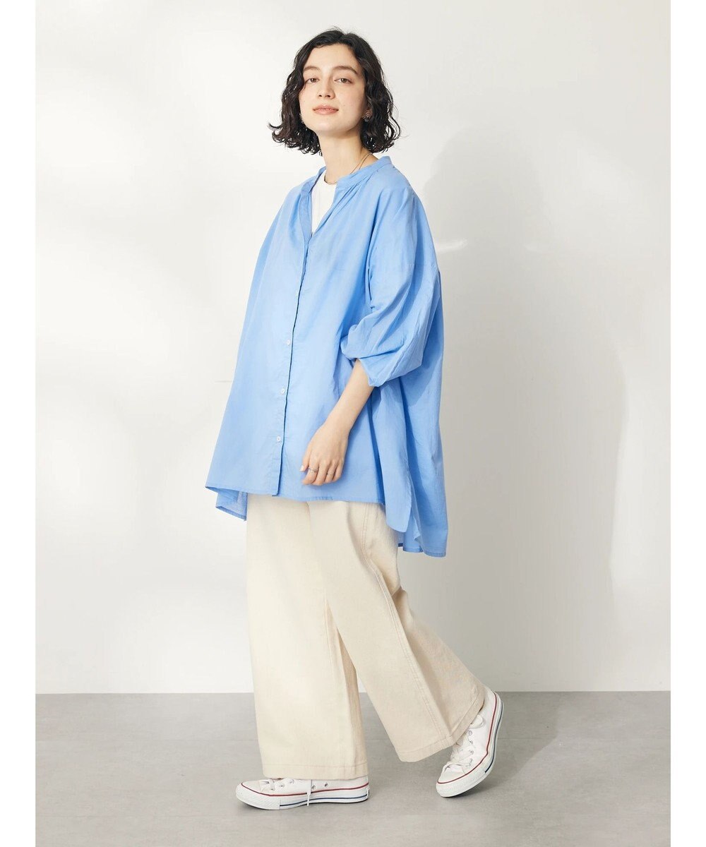 CRAFT STANDARD BOUTIQUE インド綿スキッパーチュニック 