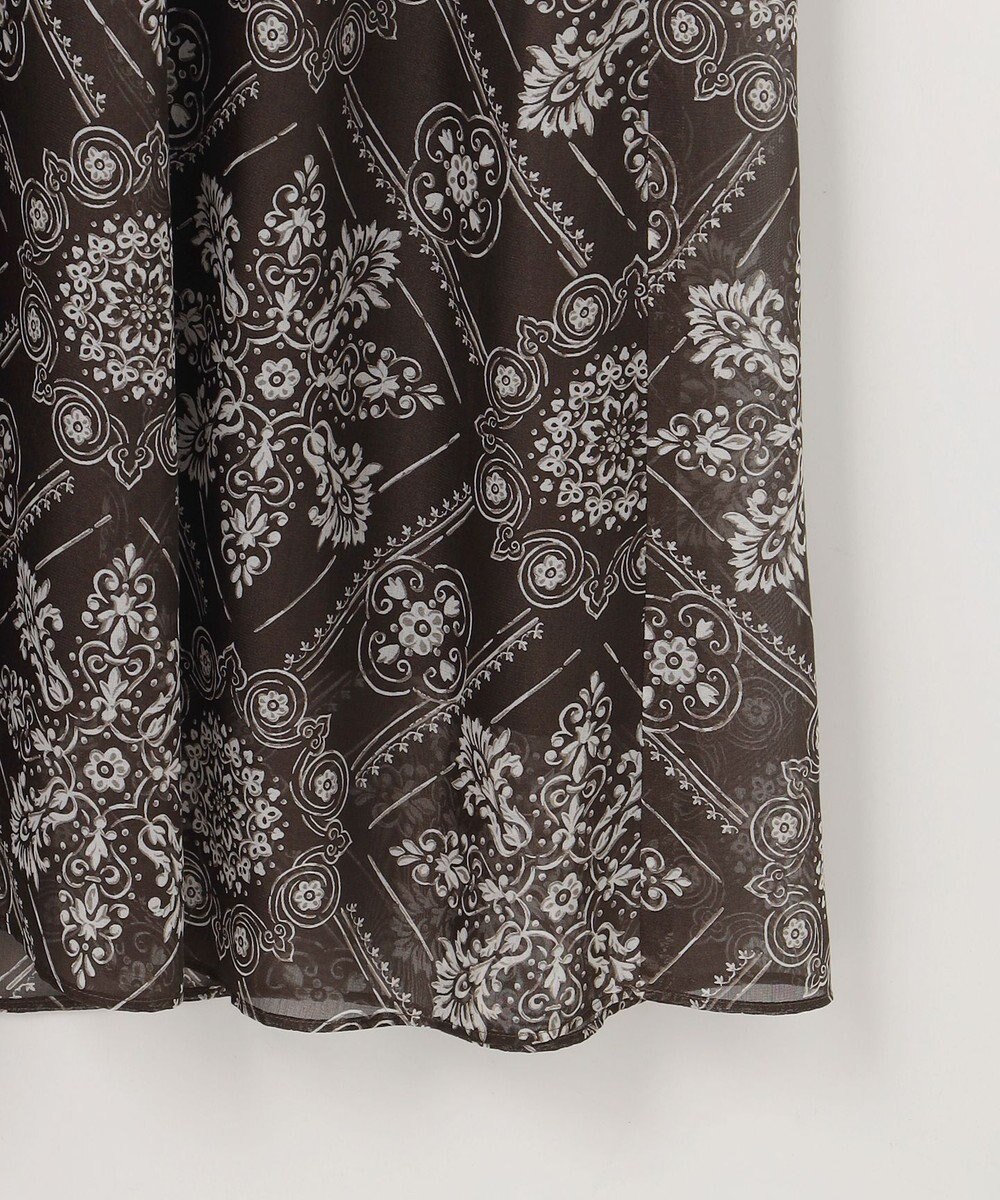 自由区 ロータスタイルプリント ワンピース 