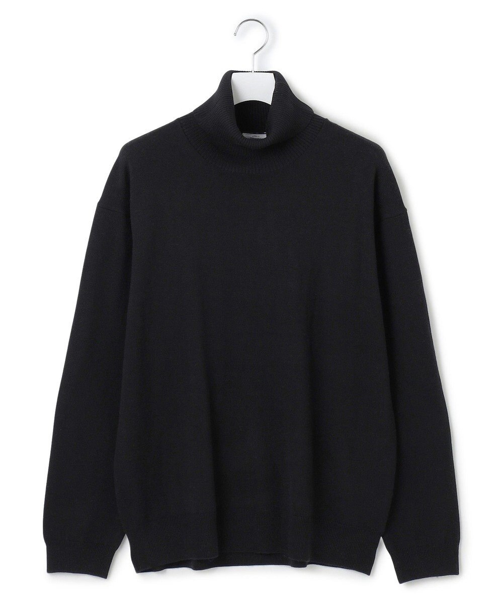 J.PRESS YORK STREET 【UNISEX】ANTI PILLING WOOL タートルニット 