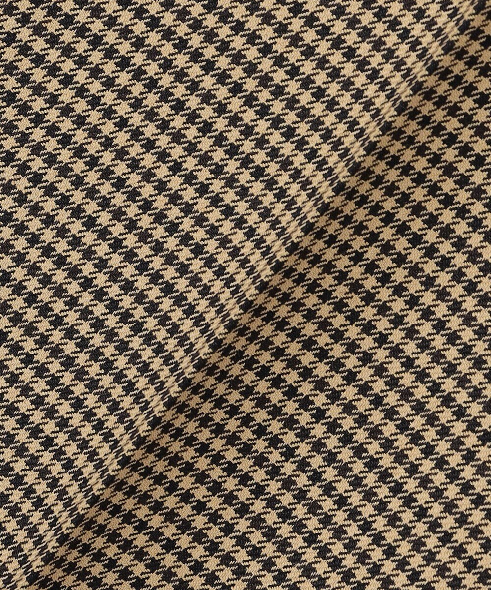 J.PRESS MEN 【J.PRESS ORIGINALS】Wool Polyester Gun Club Check Spindle New Piped Stem Slacks 