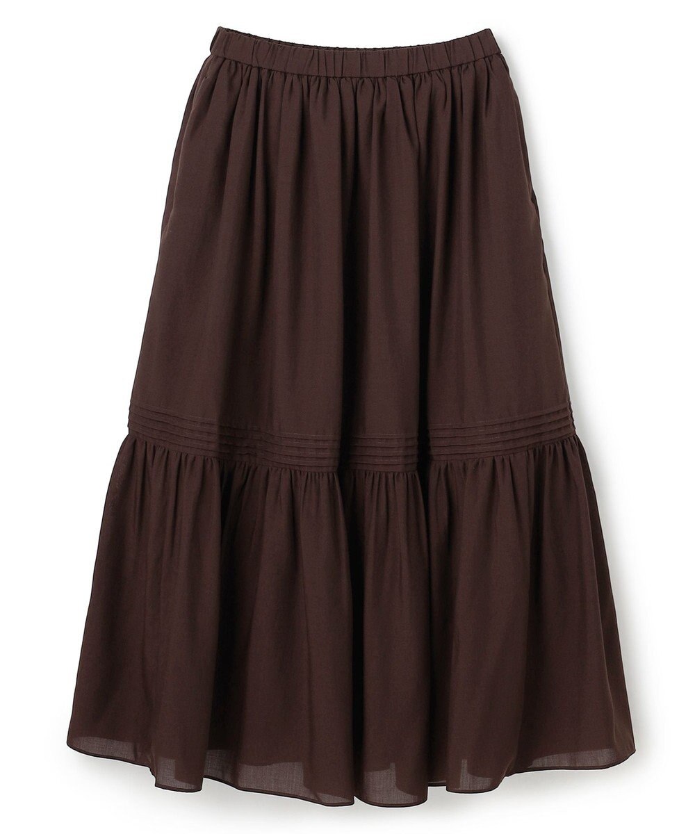 UNFILO エアリー ギャザースカート 