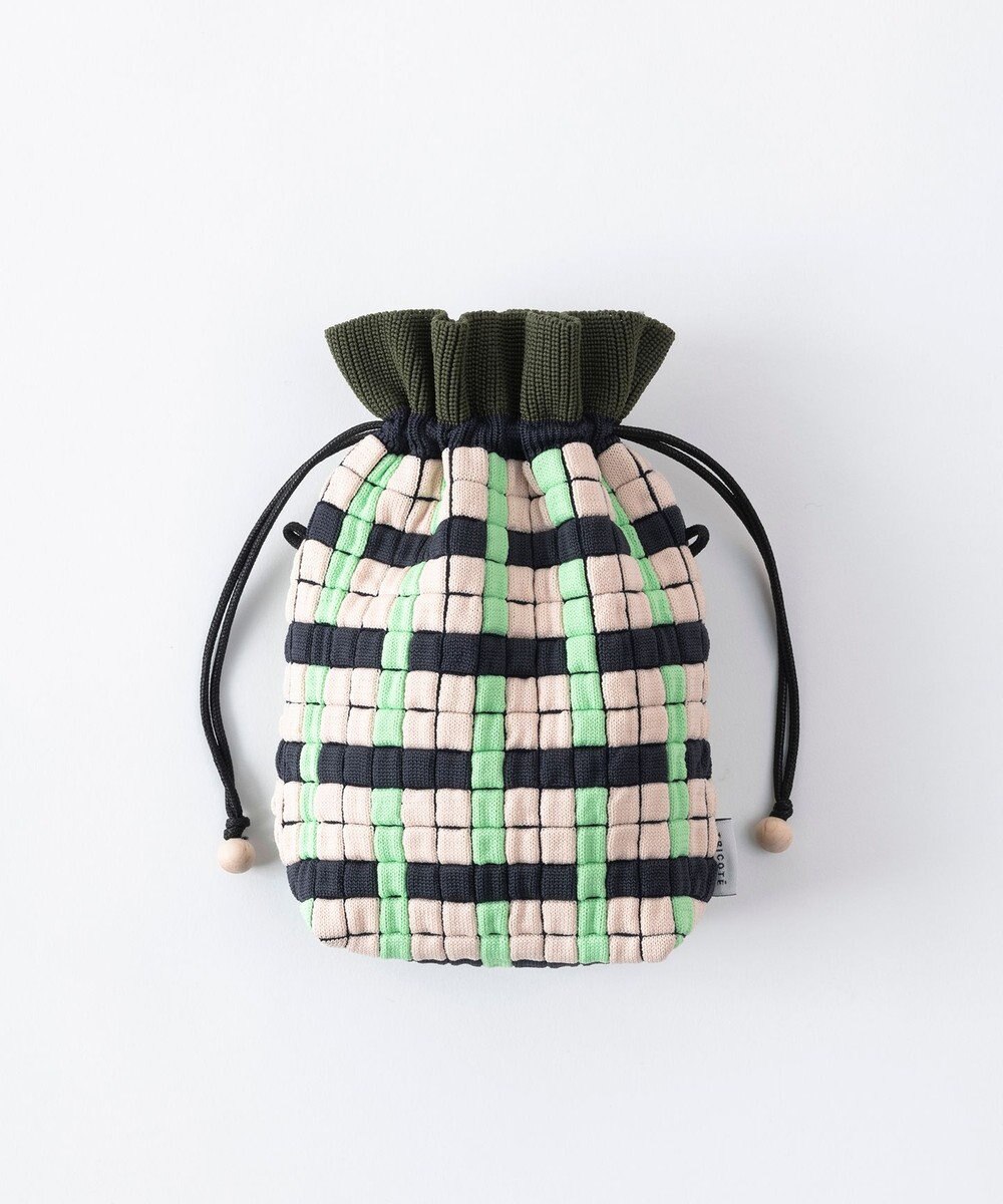 TRICOTE ピクセルポーチバッグ 