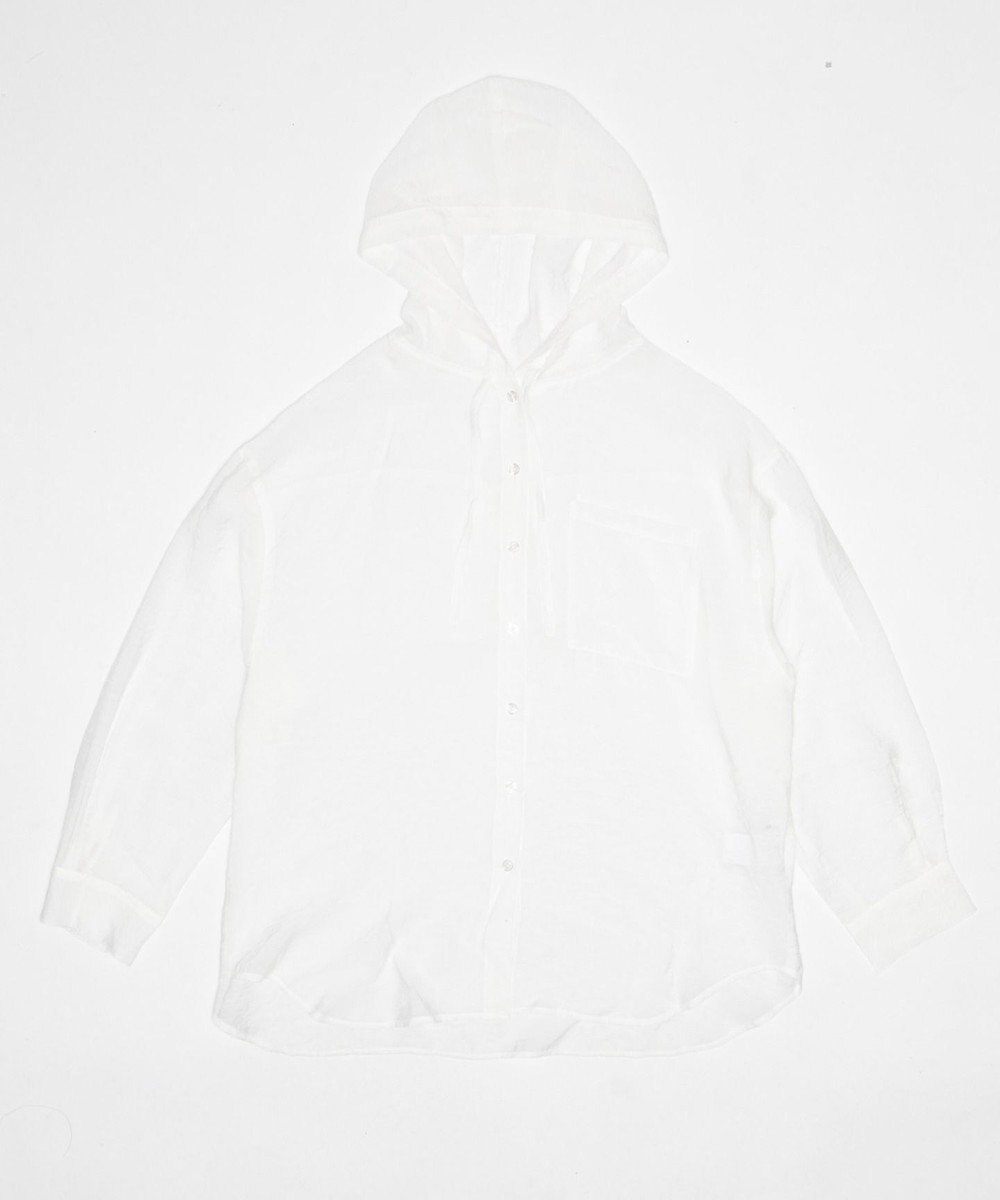 WEGO 【2026年春夏新作】シアーフードシャツ 