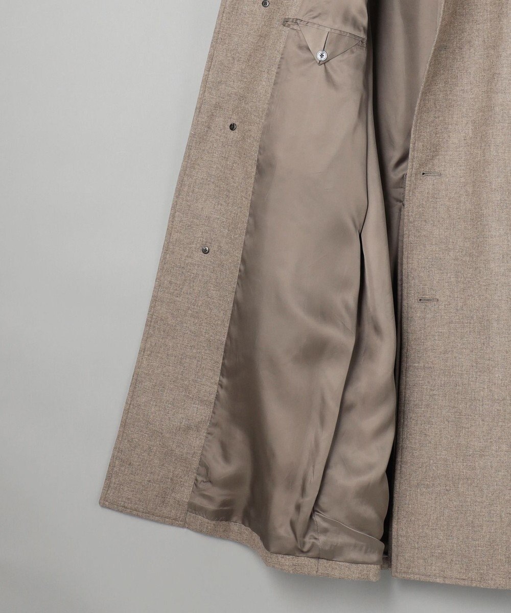 GOTAIRIKU 【薄中綿仕様】スーパーライトウエイトカシミヤブレンド ステンカラーコート 