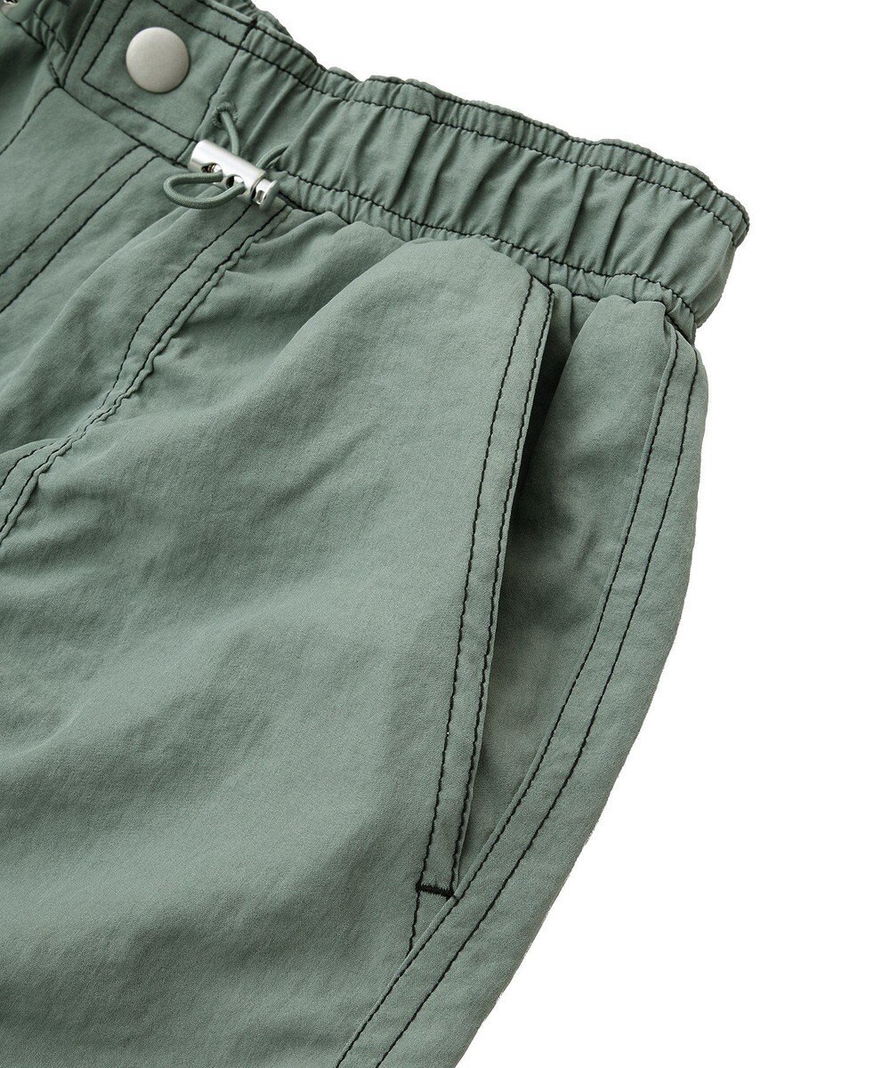 Green Parks ・ＳＵＧＡＲ　ＳＰＯＯＮ　配色ｓｔギャザーパンツ 