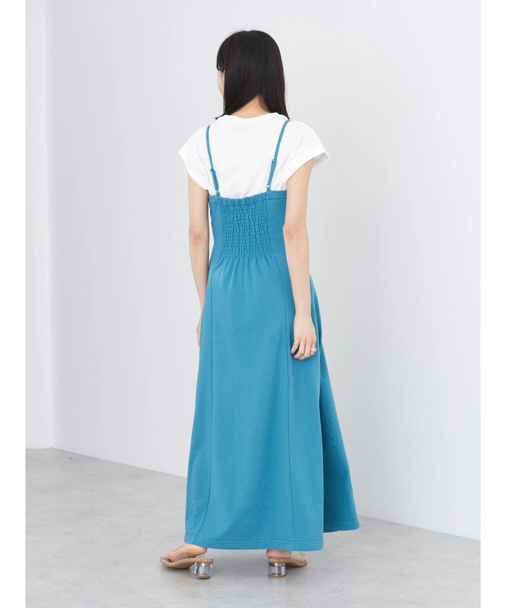 earth music&ecology スウェットキャミワンピース 