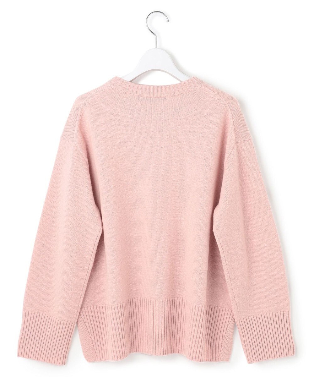 23区 【洗える】カシミヤブレンド クルーネック ニット 