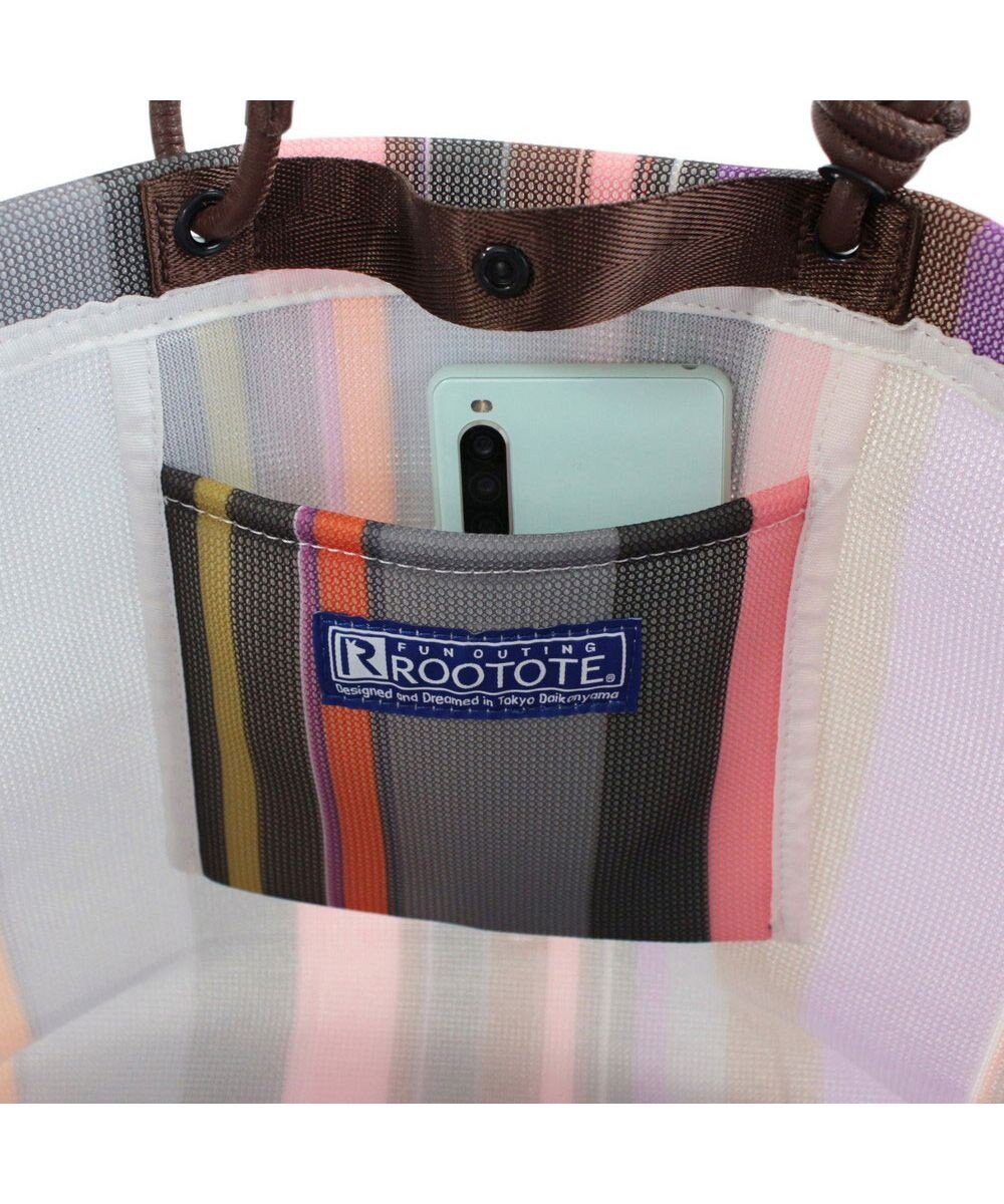 ROOTOTE 1165【手洗い可能】SC.ミディアム.ウエッファ.ストライプ-A 