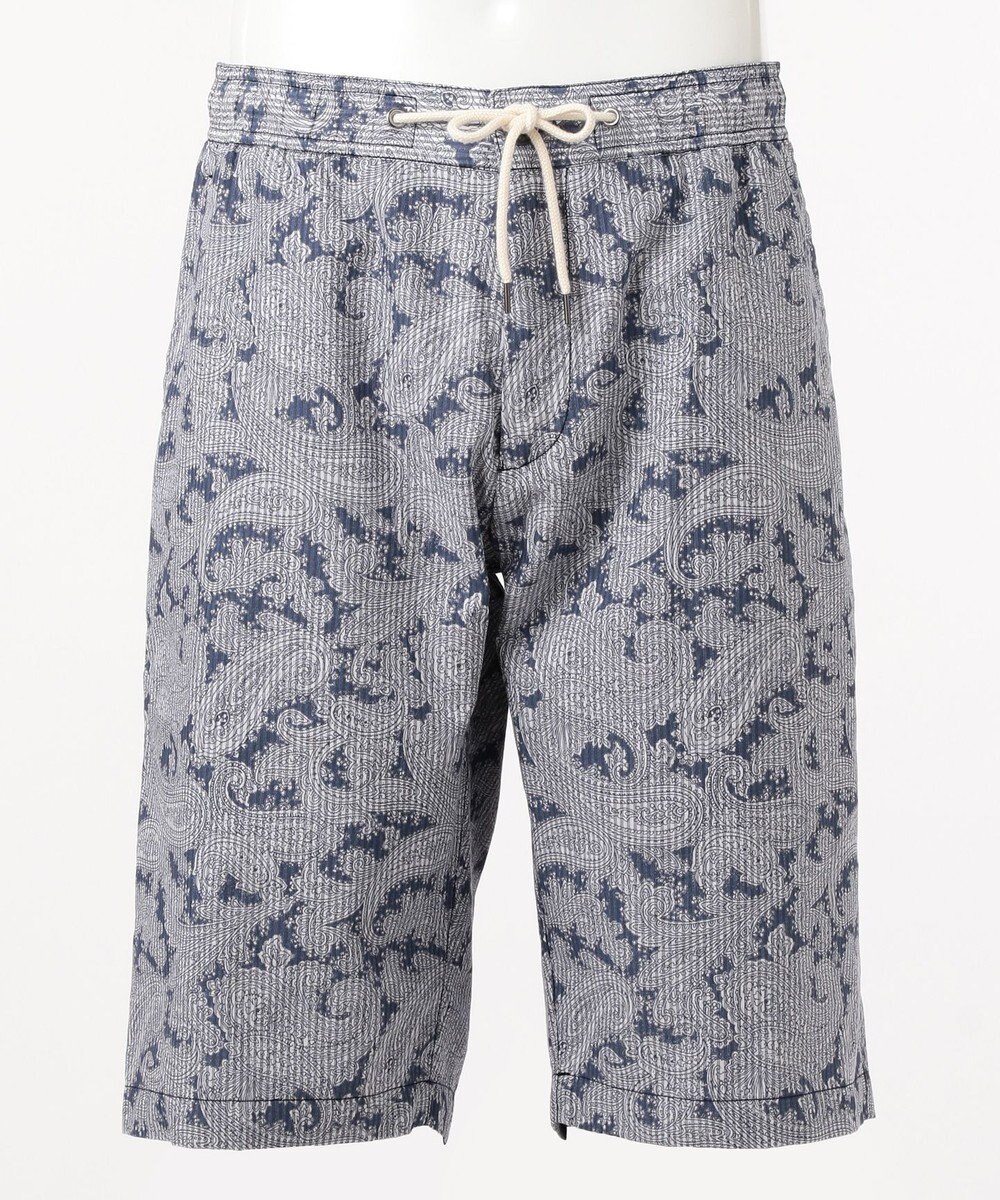 JOSEPH ABBOUD MOUNTAIN 【SPACE】OGアロハペイズリー ハーフパンツ 