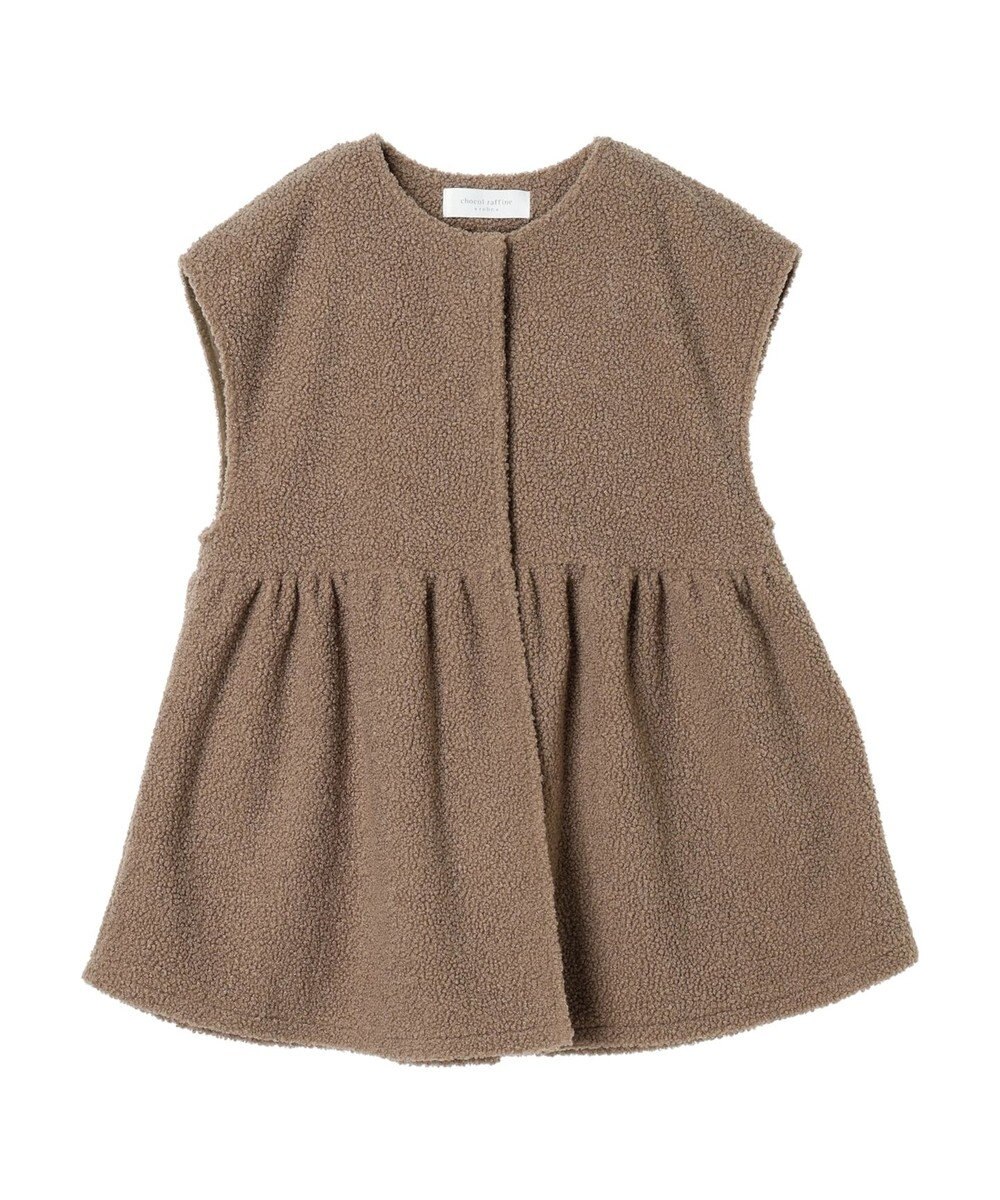 Green Parks フレア裏付きボアベスト 