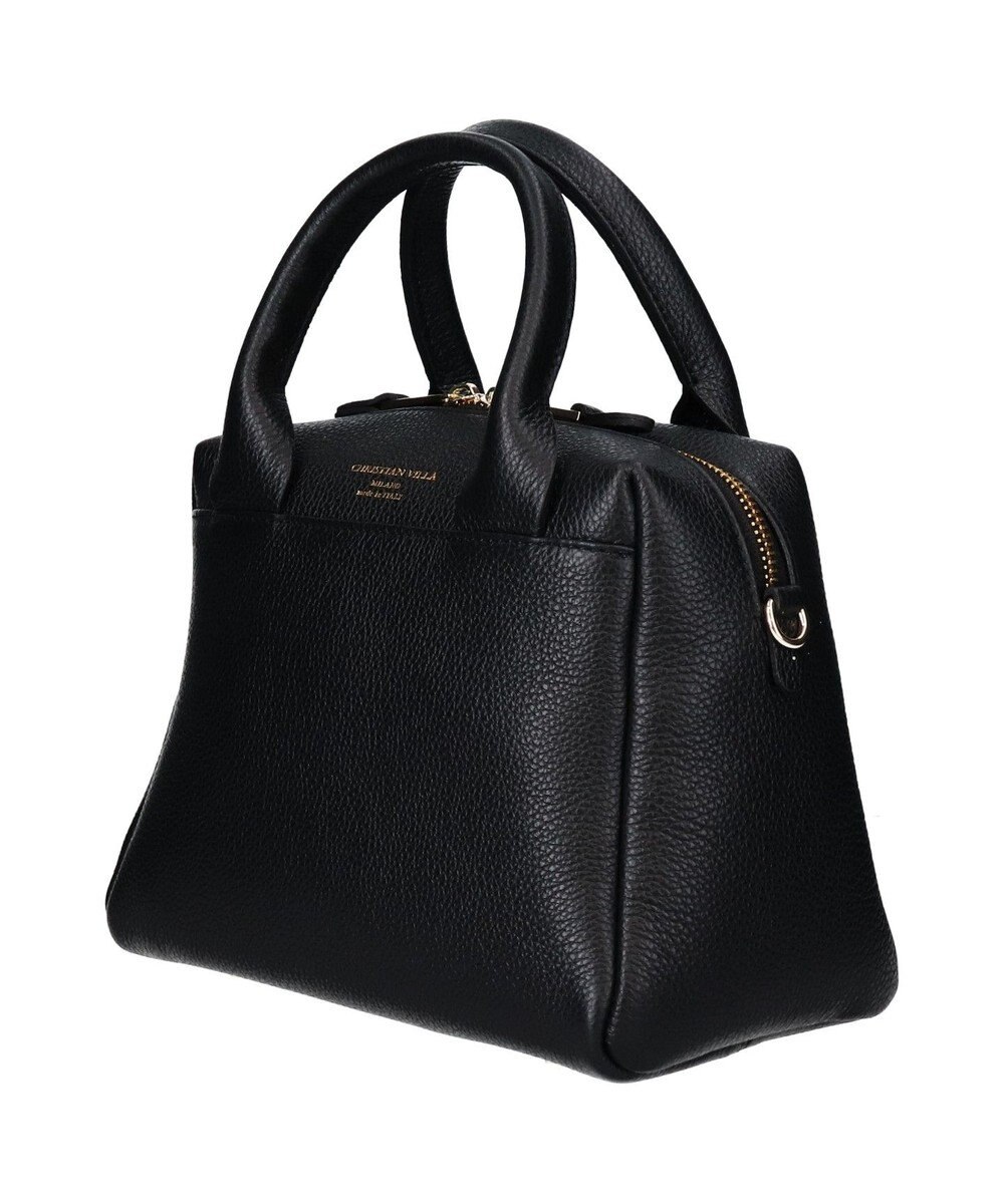 INTER-CHAUSSURES 【CHRISTIAN VILLA】ベーシックレザーハンドバッグ 