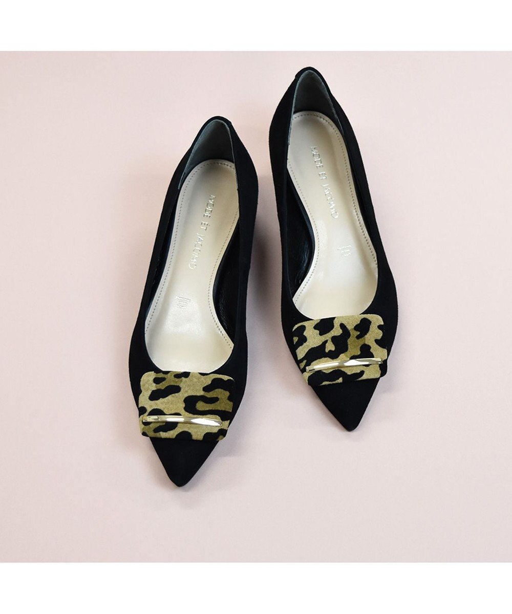 MODE ET JACOMO <MODE ET JACOMO>バックルポインテッドトゥパンプス 