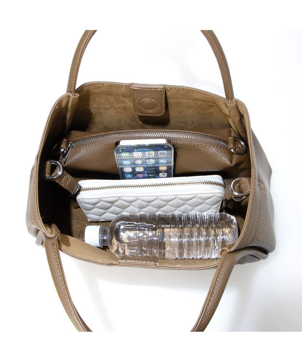 UNBILLION カシュカシュ cachechche / 通しハンドルシュリンク横長トート 