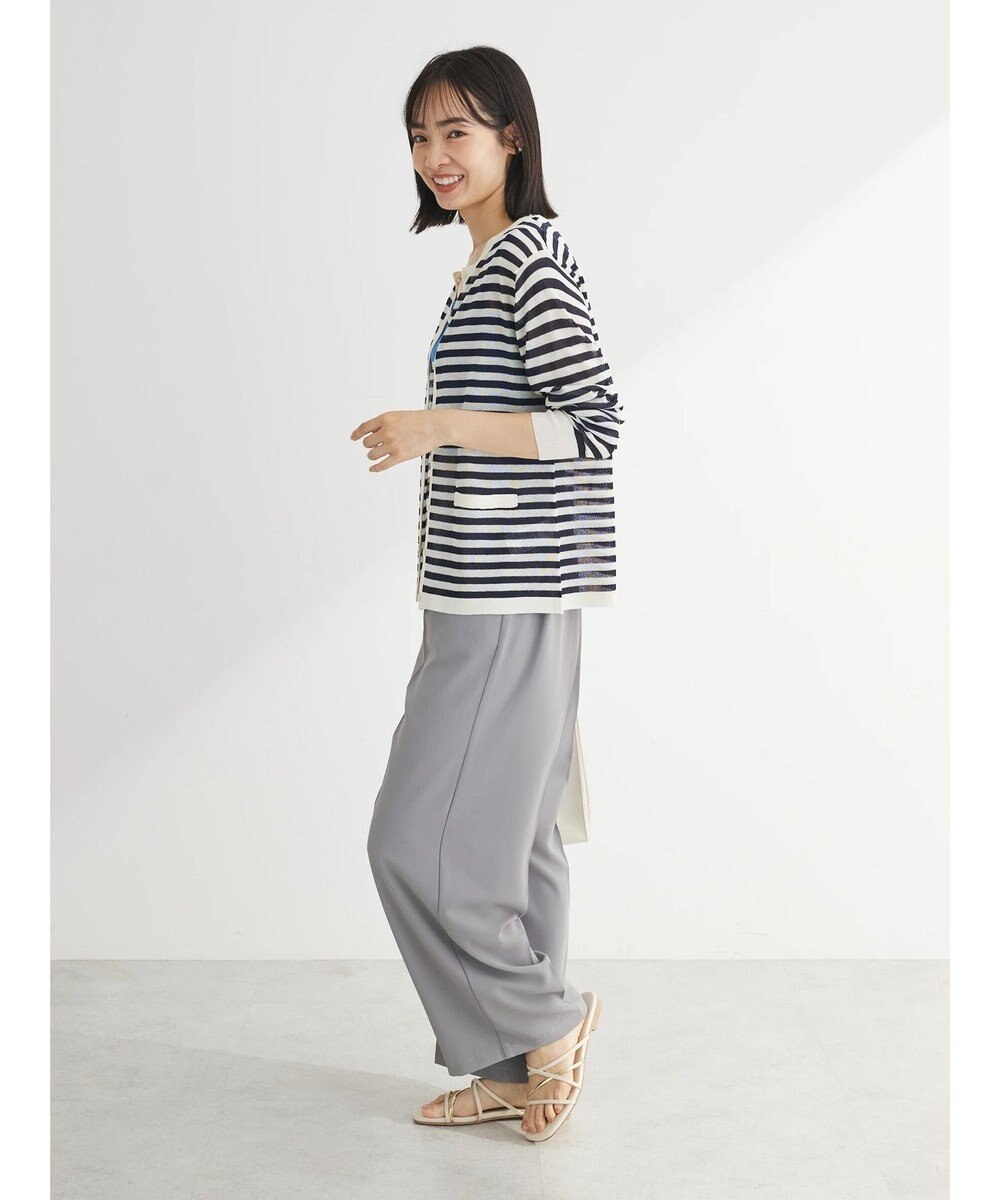 Green Parks 推しニット　クルーネックカーディガン 