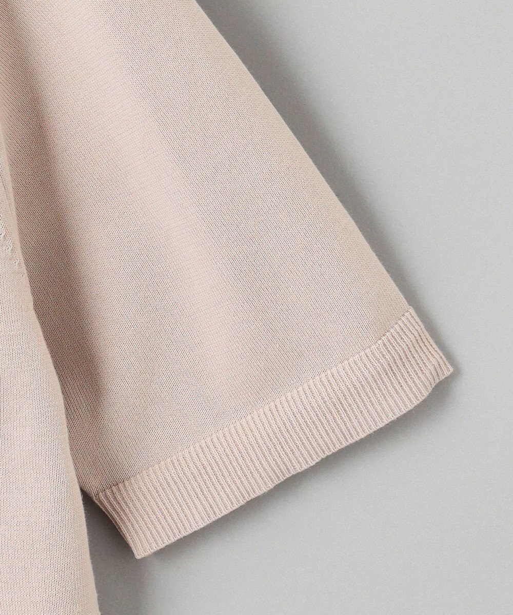 GOTAIRIKU 【洗える】イタリア糸 セットインニットポロ 