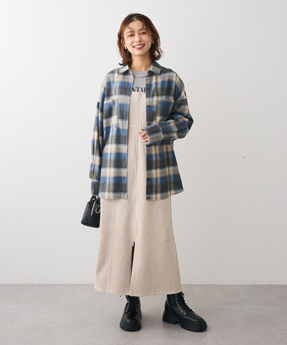 Green Parks ・ＥＬＥＮＣＡＲＥ　ＤＵＥ　２ｗａｙチェックビックシャツ 