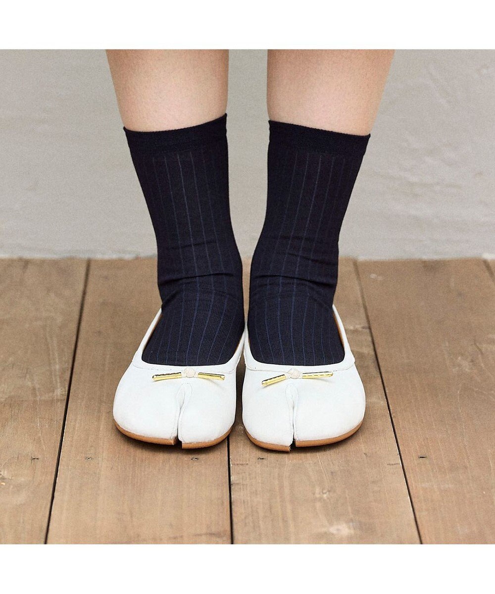 ing <ing>足袋デザインバレエシューズ 