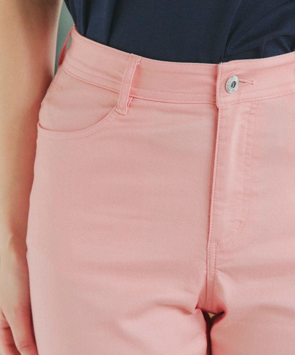 Tiaclasse 【新色追加・洗える】アンクルテーパードパンツ 