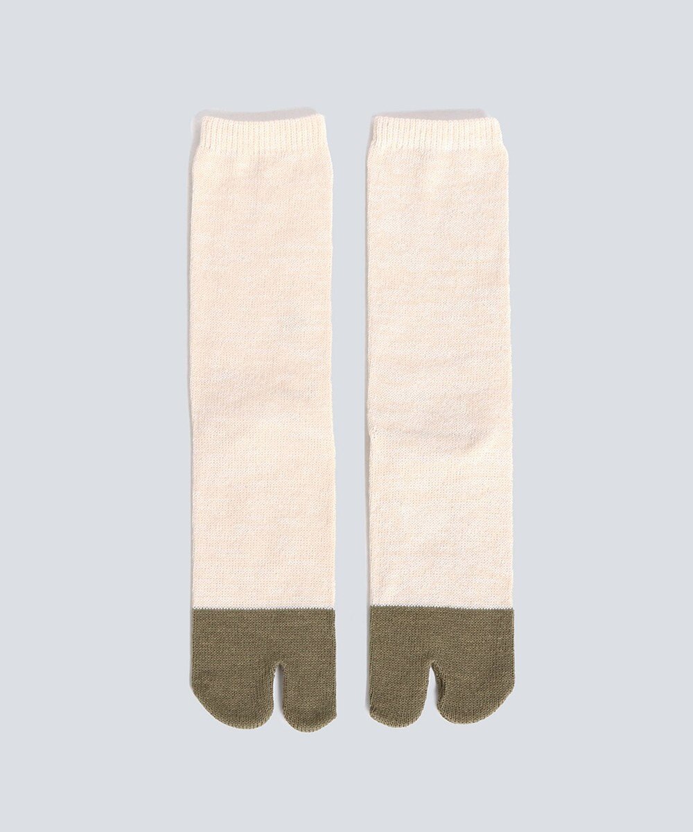 WHITE MAILS 【UNISEX】PAPER COLOR BLOCK 足袋ソックス 