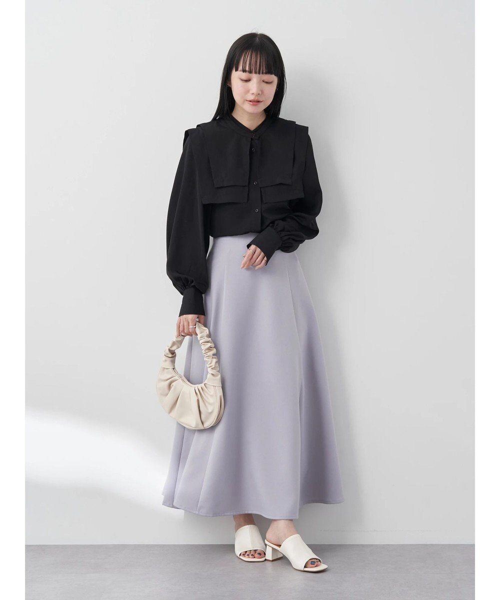 earth music&ecology すきな丈フレアスカート 