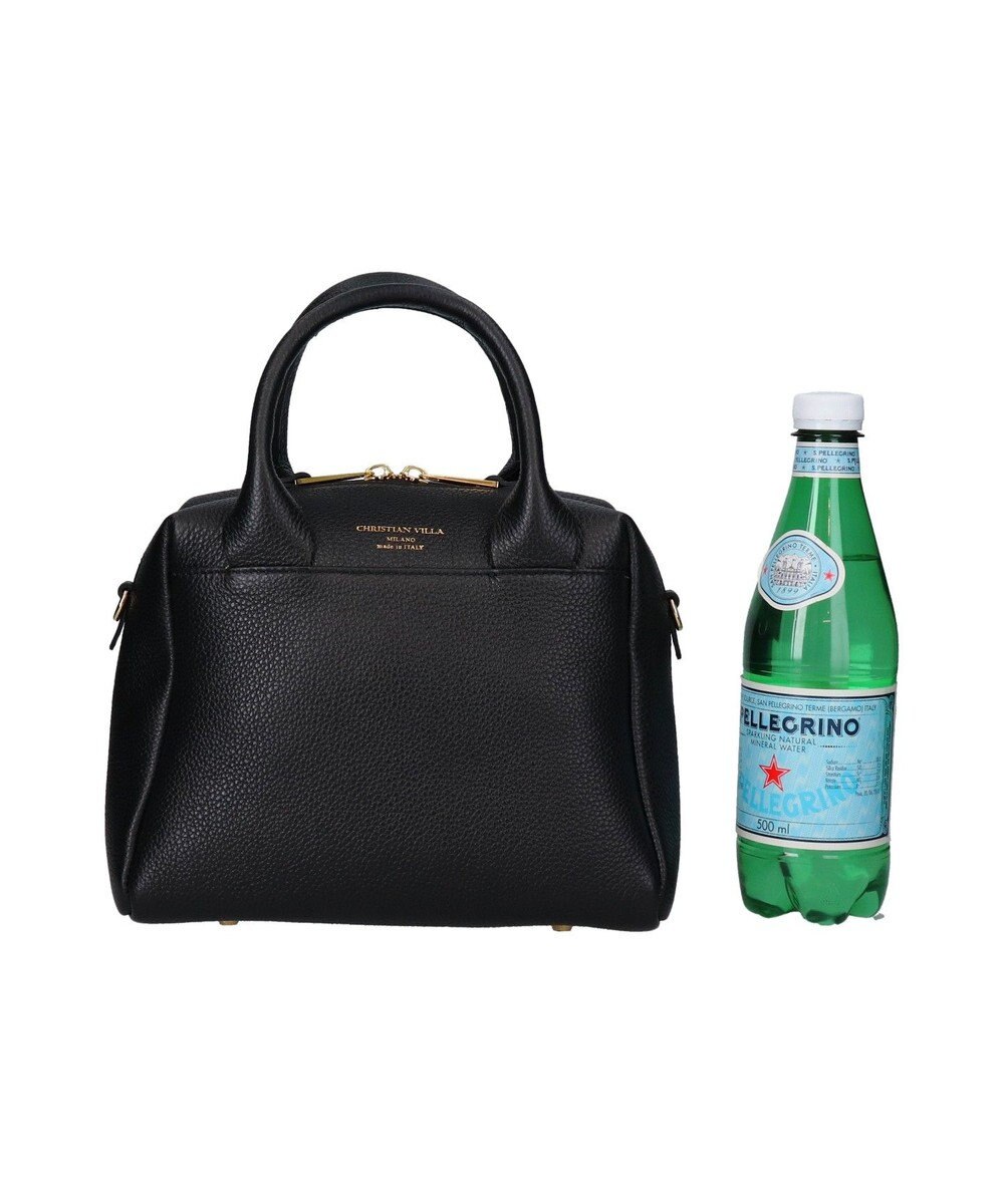 INTER-CHAUSSURES 【CHRISTIAN VILLA】ベーシックレザーハンドバッグ 