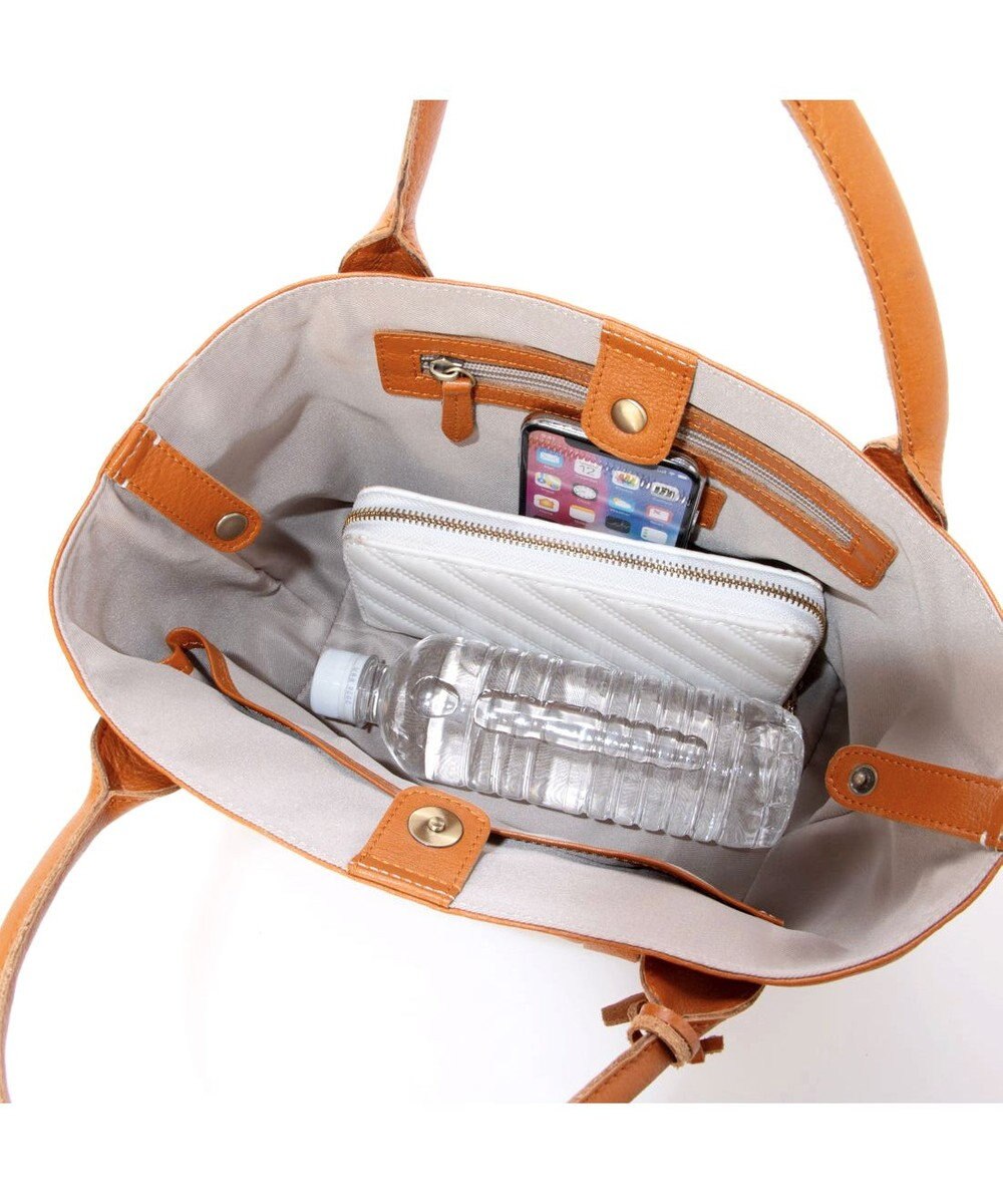 UNBILLION アトランタ ATLANTA / 牛革メッシュ手提げトート 