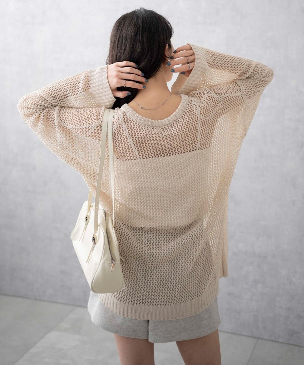 WEGO スターメッシュニットプルオーバー 