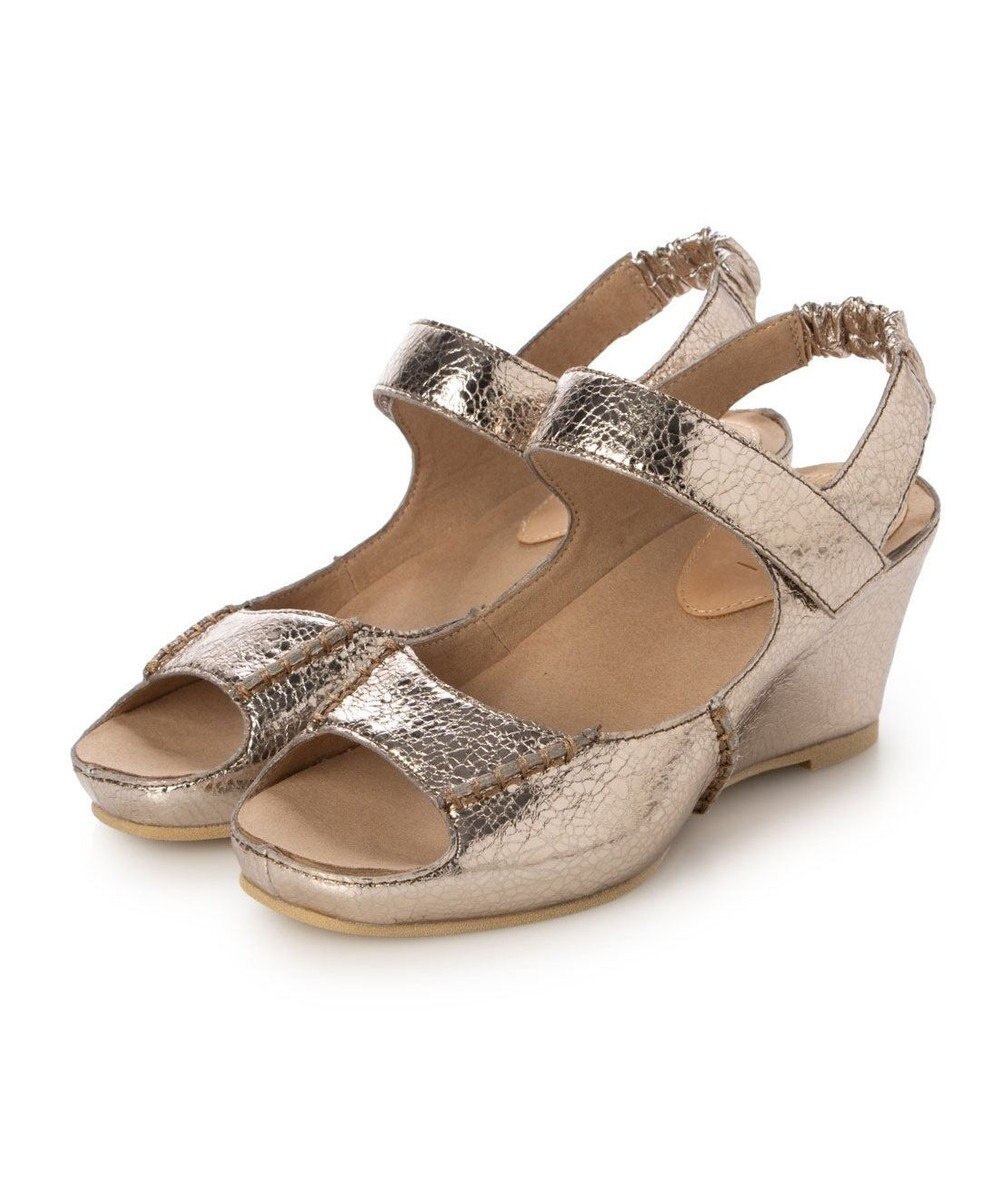 MODE ET JACOMO <D'ICI>アジャスタブルインヒールサンダル 