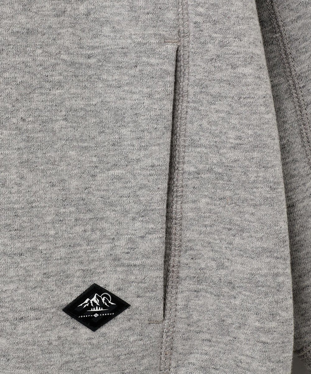 JOSEPH ABBOUD MOUNTAIN 【UNISEX】OGパイルエンブロイダイリー パーカー 