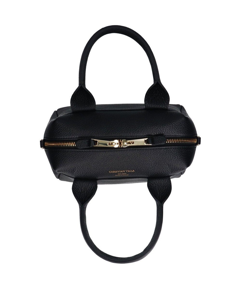 INTER-CHAUSSURES 【CHRISTIAN VILLA】ベーシックレザーハンドバッグ 