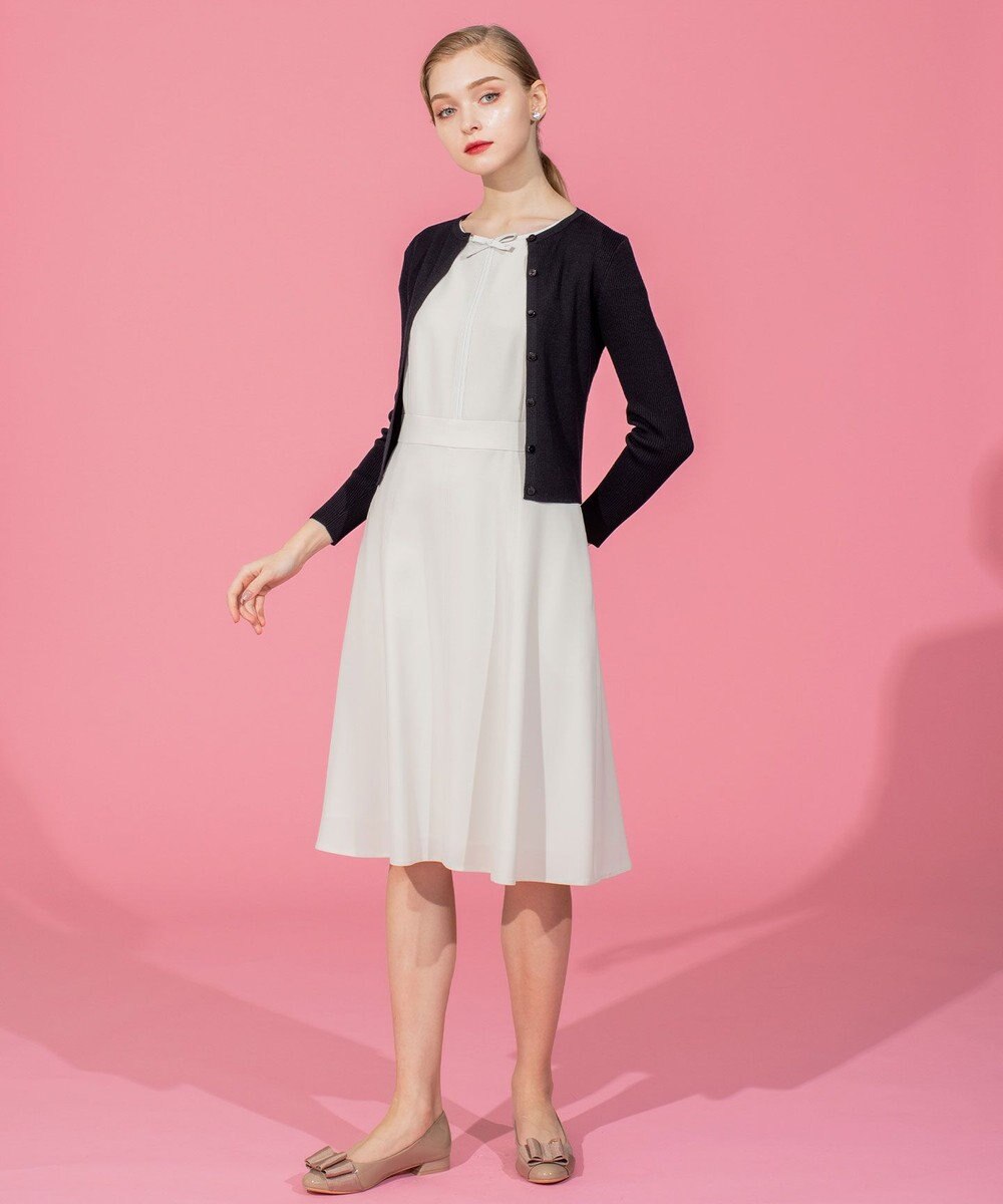 TOCCA 【洗える】SILK RIB CARDIGAN カーディガン 