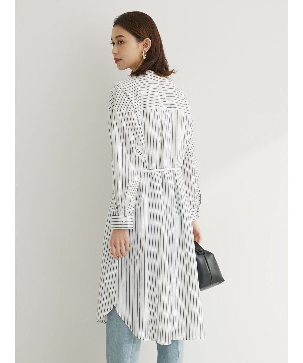 Green Parks ミドル丈シャツワンピース 