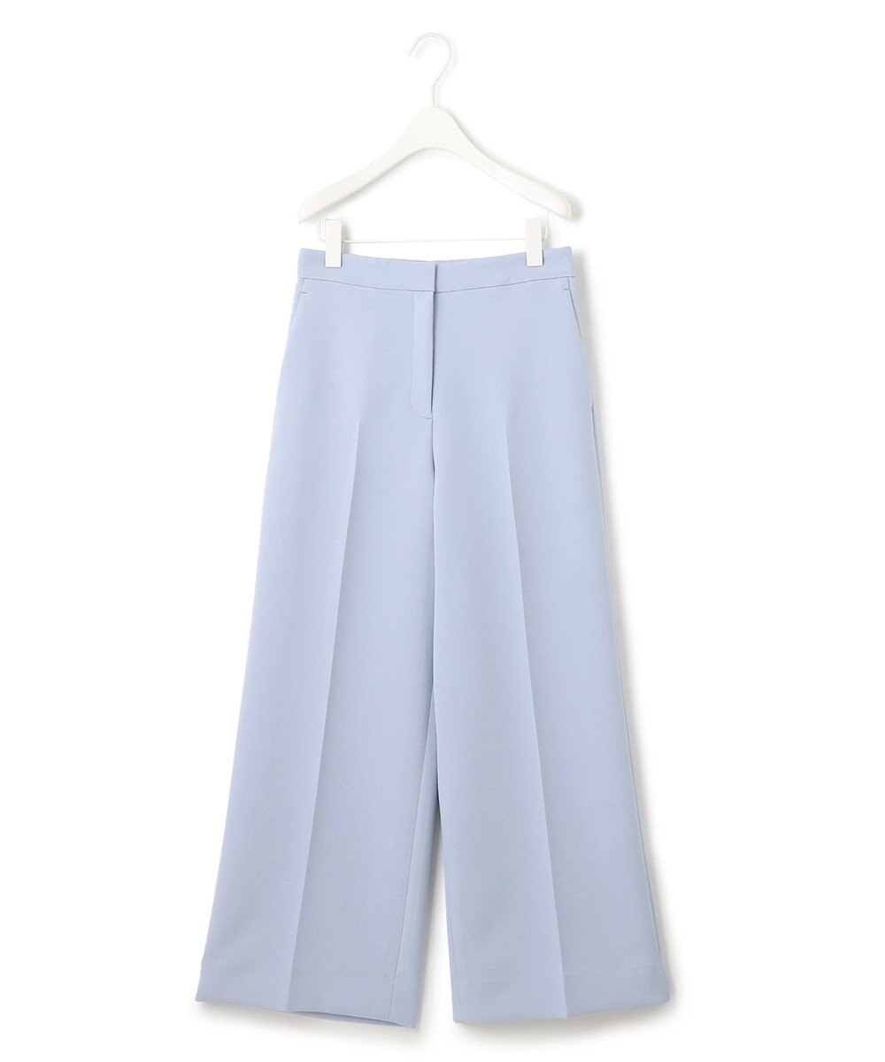 ICB 【洗える】トリプルクロスツイル ワイドパンツ 