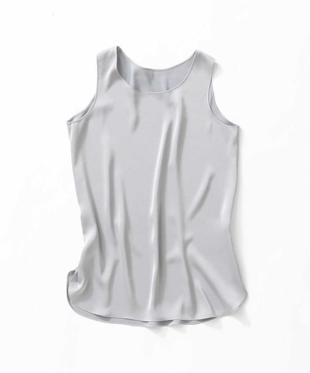 23区 【新色追加/Oggi掲載】ミスティサテン タンクトップ 