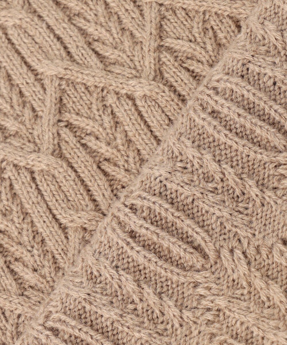 J.PRESS YORK STREET 【WOMEN】ショート ケーブルニット 