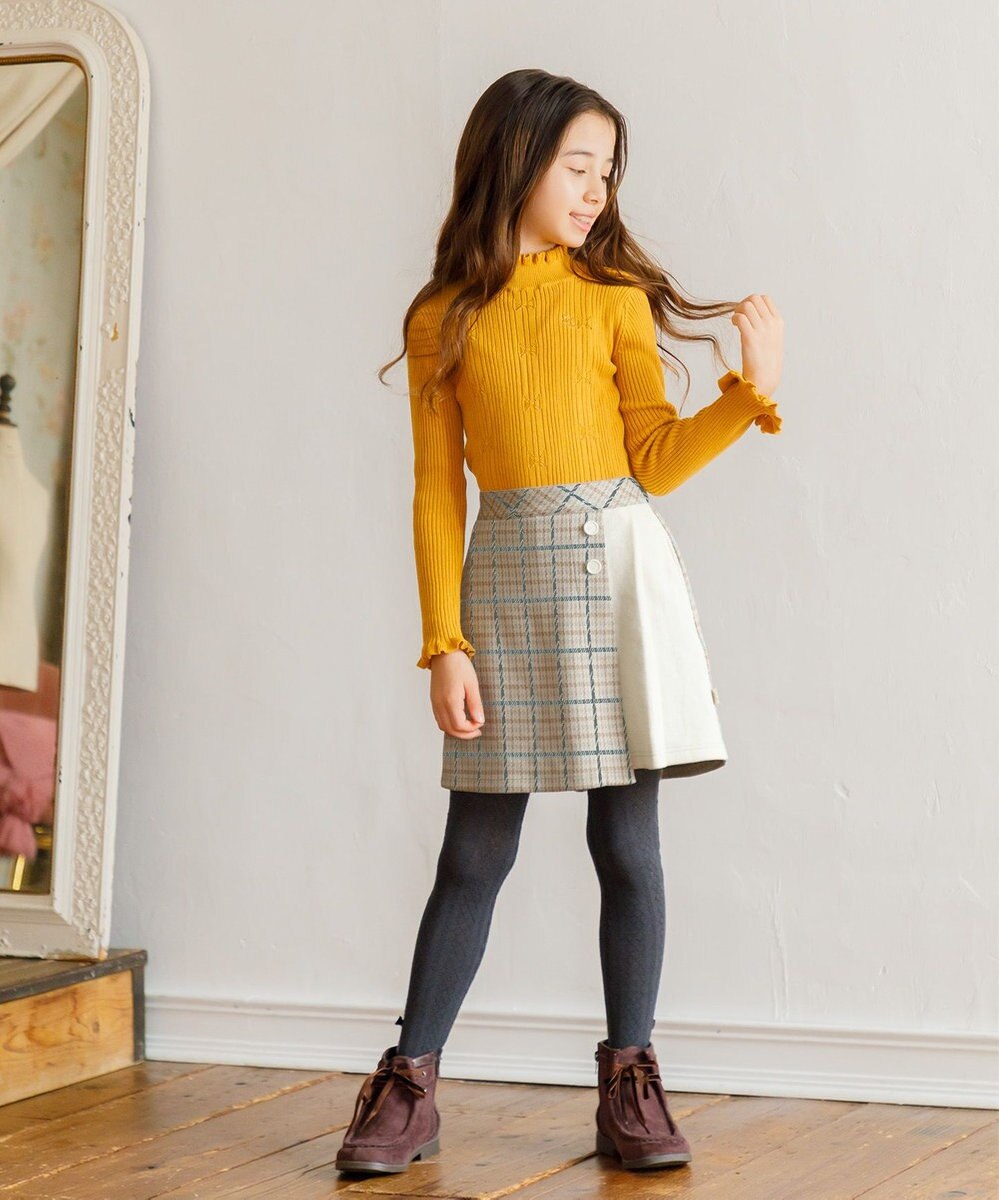 組曲 KIDS 【110-140㎝】チェック キュロット 