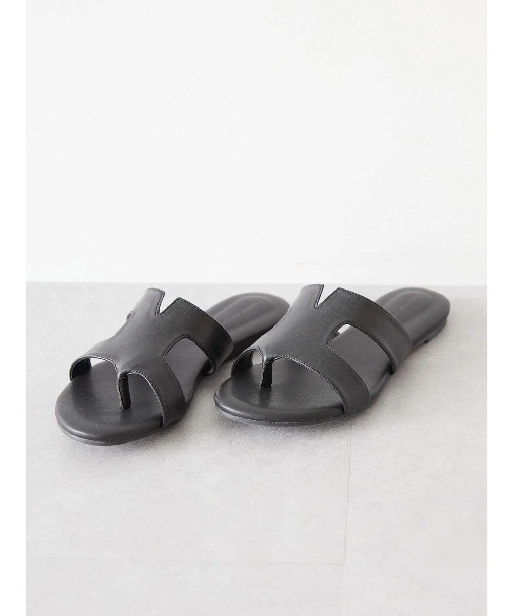 AMERICAN HOLIC カットアウトトングサンダル 