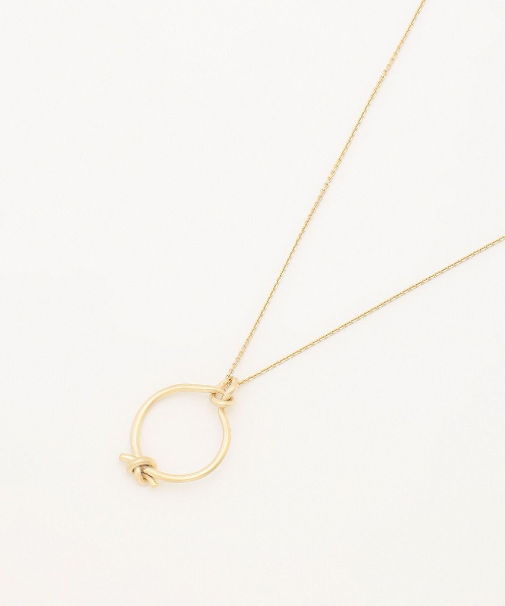 J.PRESS LADIES ノットリング ワントップ ネックレス 