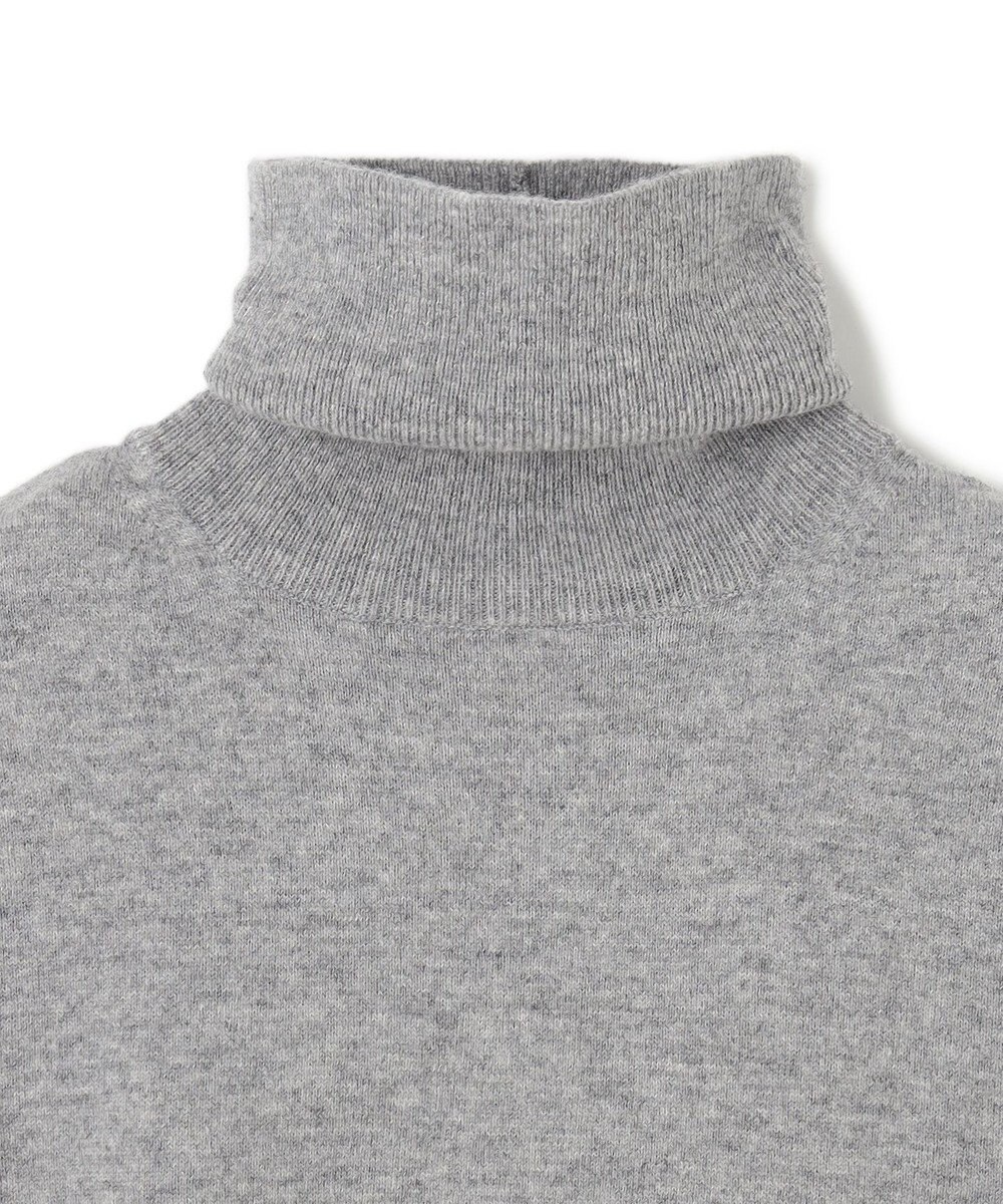 BEIGE， 【洗える】POMPE / ウールカシミヤタートルネックニット 