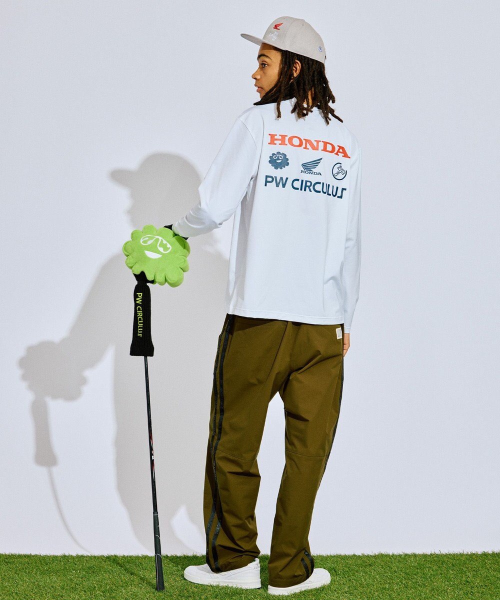 PW CIRCULUS 〈Hondaコラボ〉【UNISEX】 モックネックT ゴルフ 