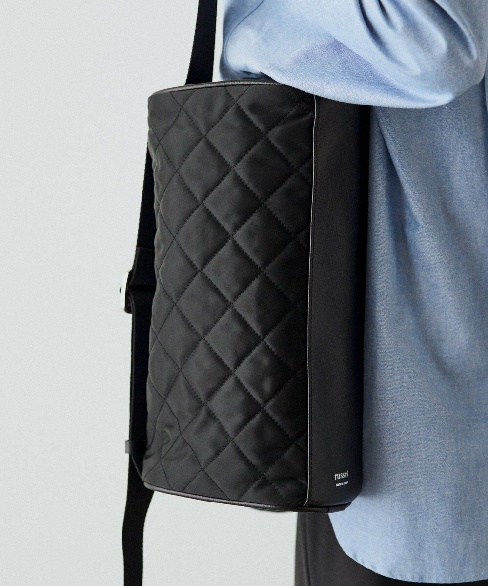 russet キルティングドラムミニショルダーバッグ(SF-267) 