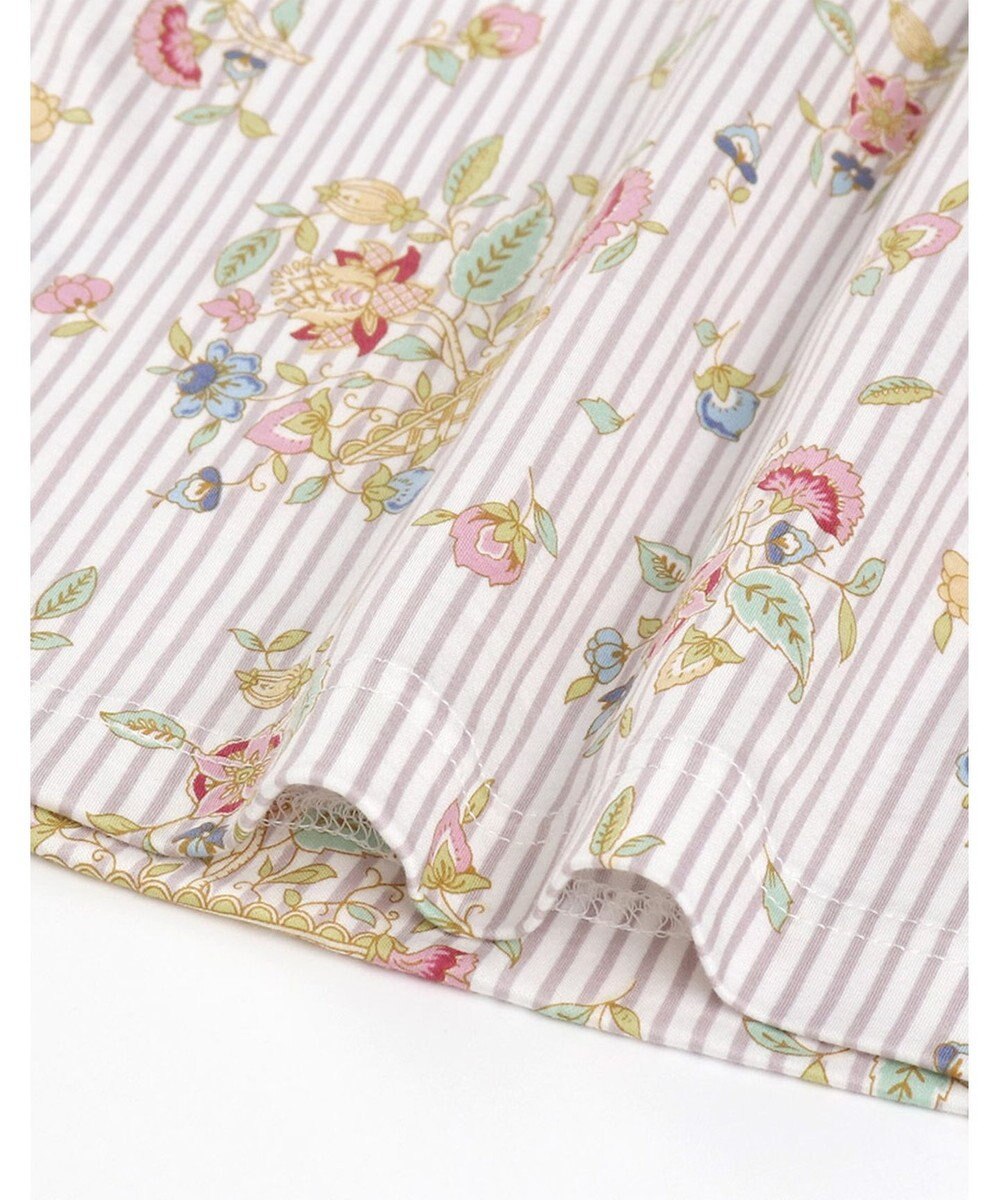 WACOAL パジャマ 長袖 長ズボン 綿100%(本体) スムース素材 ミントン レディース NDX561 /ワコール 